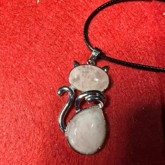 Crystal Kitty Necklaces - Picture 9 of 9